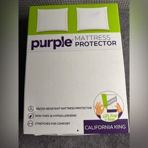 Purple Mattress Protector - California King